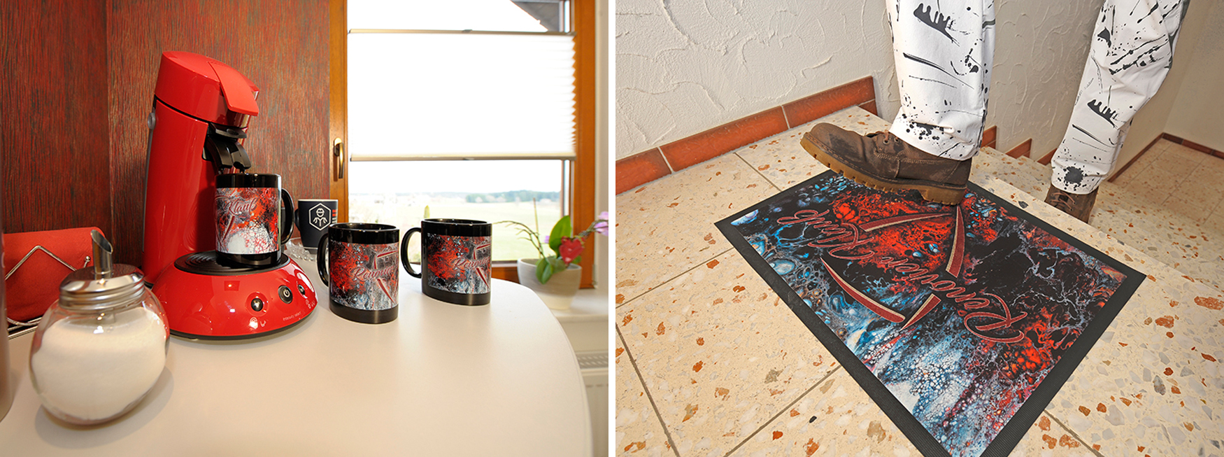 Modernes Büro mit individueller Gestaltung